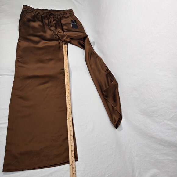 Lauren Ralph Lauren Brown Wide Leg Pants - Picture 13 of 16